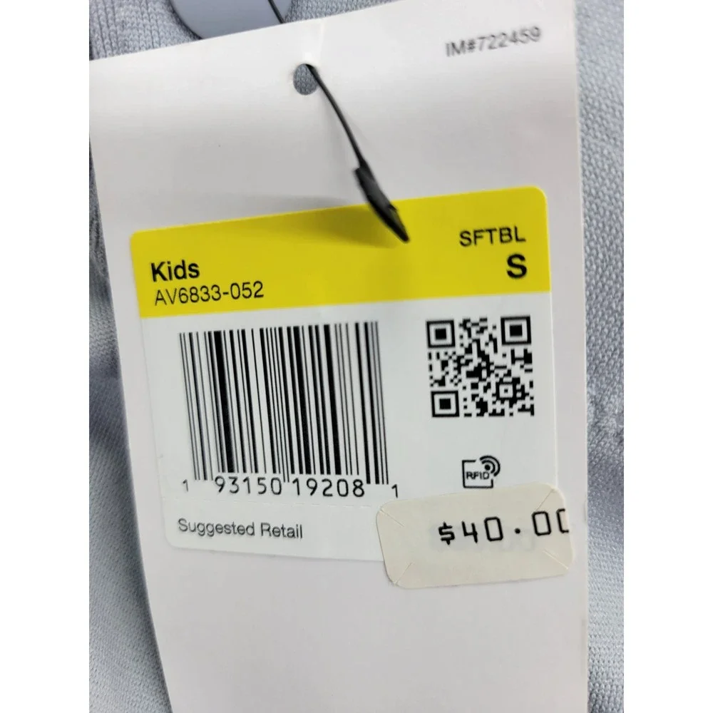 Nike Kids Softball Pants Grey AV6833-052 Team Engineered Small NEW